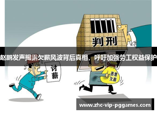 赵鹏发声揭露欠薪风波背后真相,呼吁加强劳工权益保护 赵鹏发声揭露欠薪风波背后真相,呼吁加强劳工权益保护