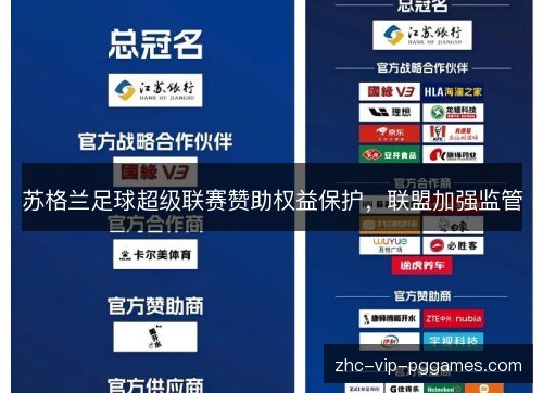 苏格兰足球超级联赛赞助权益保护，联盟加强监管